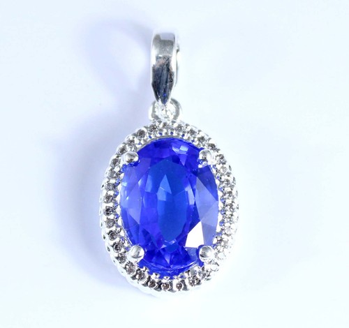 Naturale blu tanzanite - 8.65,
