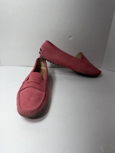 Tod pink suede - pink, loafer