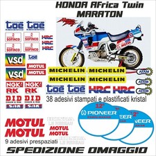 kit adesivi compatibili HONDA africa twin (Come da foto) MARATON 12°Parisdakar