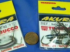 1 busta Ami Akura 9400 varie misure pesca all' anguilla, storione, pesce gatto