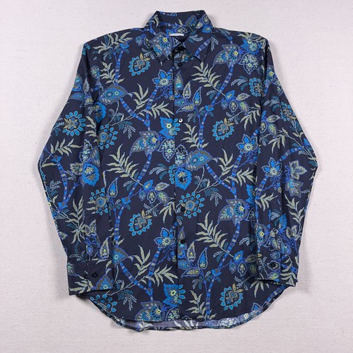 Etro shirt mens size - 42, blue