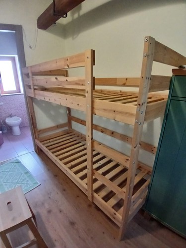 Letto castello legno ikea - letto, in