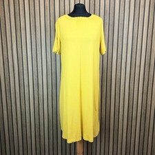 Abito M&S giallo ocra UK 16