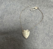 GUCCI Bracciale Donna Cuore Argento Sterling 925 SV925 Charm