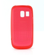 CC-1030 Cover Silicone Nokia per Asha 302 (Orange) originale