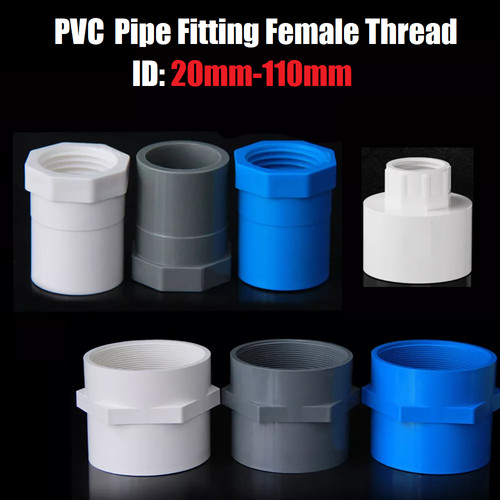 Prese pvc adattatore femmina - x,