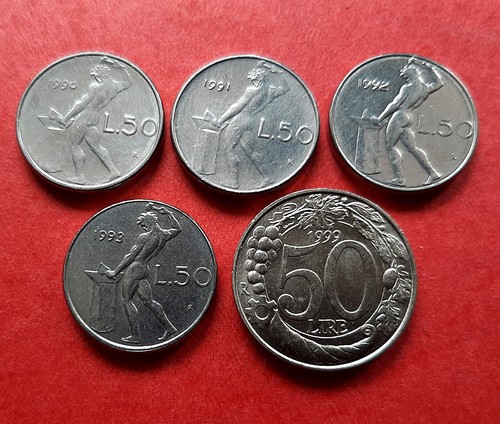 Lire 1990 1999 vulcano - 1990, a