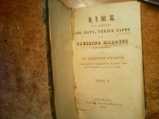 LIBRO DEL 1827 : ' RIME