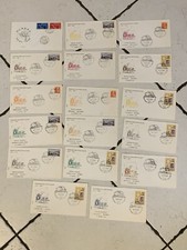 FDC 1962 BUSTE PRIMO GIORNO Centenario Delle Poste italiane 1862 - 1962