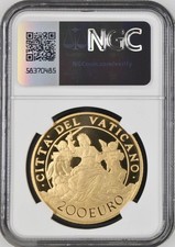 Moneta vaticano 200 euro - moneta,