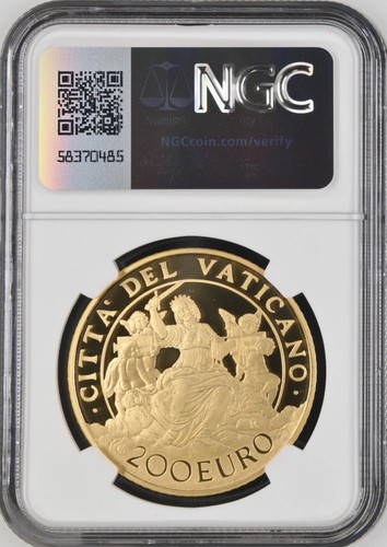 Moneta vaticano 200 euro oro - moneta,