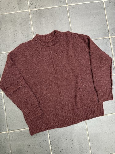 Maglione lana lavorato - , a