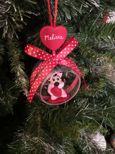 Palla natale trasparente - palla,