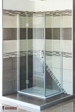 Cabina box doccia angolare