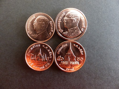 Pièces monnaie thailande - de,