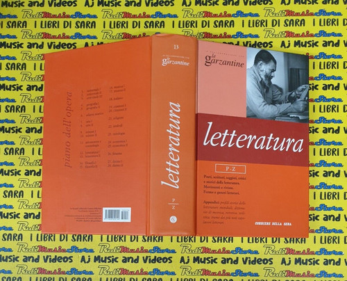 Book libro letteratura le - letteratura, p-z