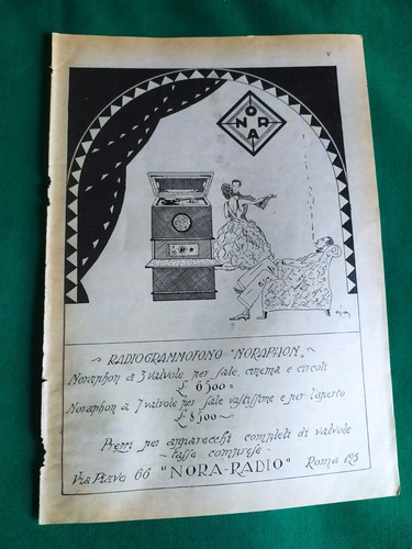 Pubblicità 1930 - ,