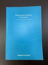 DIFFERENTIAL SCANNING CALORIMETRY McNAUGHTON MORTIMER PERKIN ELMER VINTAGE '80
