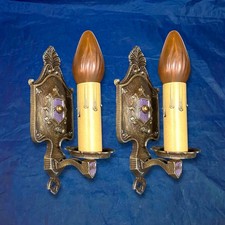 Mission Applique Gotiche Candele Accenti Viola 54A