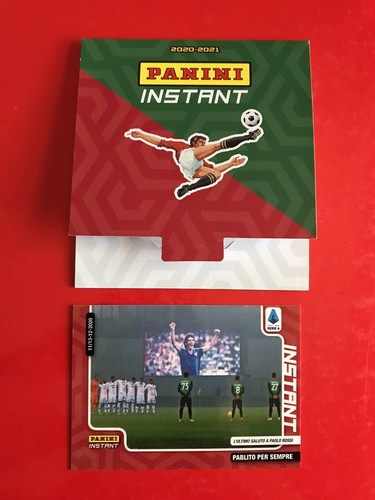 Panini instant card - instant, calciatori