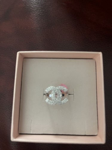 Oro bianco carati zirconi - 9,