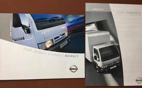 Nissan cabstar depliant camion - nissan,
