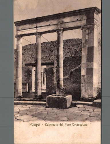 Napoli pompei colonnato - napoli,