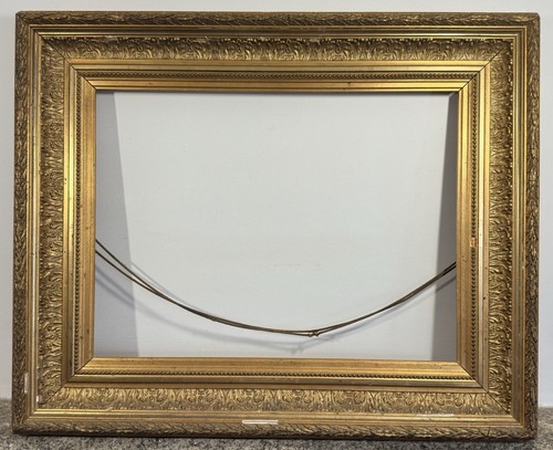 Pesante cornice antico dorata - pesante,