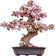 Sakura Bonsai Puzzle 3D Legno