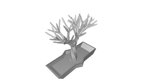 Porta gioielli albero con - gioielli, ad
