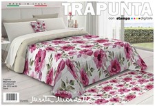 Trapunta Piumone Invernale Marta Marzotto "Floral" Letto Matrimoniale Stampa 3D