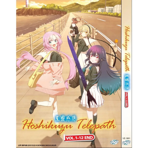 Dvd anime hoshikuzu - hoshikuzu, telepath