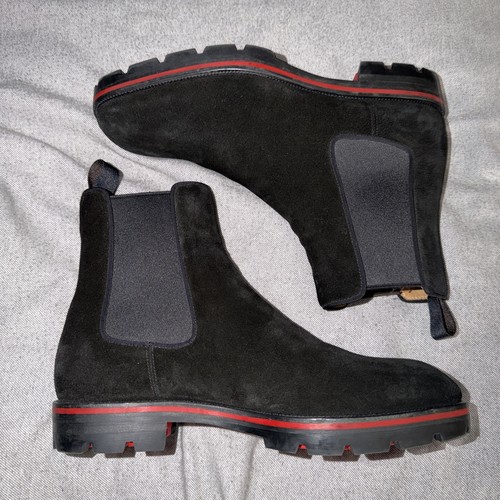 Mens black christian louboutin - black,