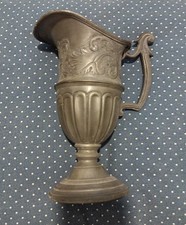 Coppa in peltro. Antiquariato 