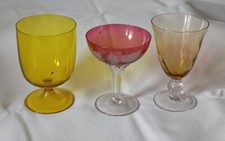 3 BICCHIERI COLORATI