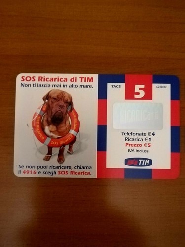 Ricarica telefonica tim 5 - ricarica,