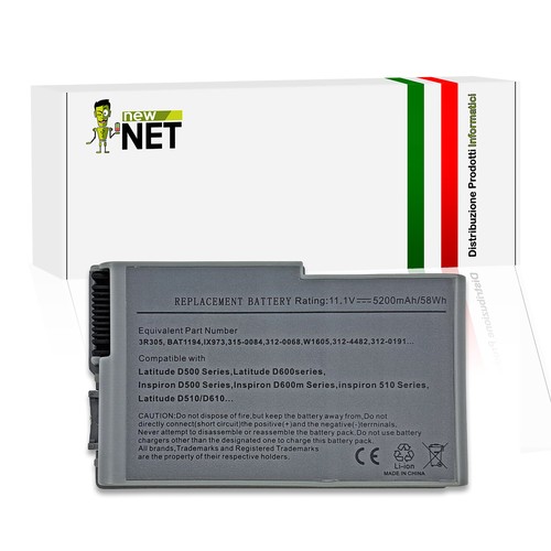 Batteria compatibile con dell - compatibile,
