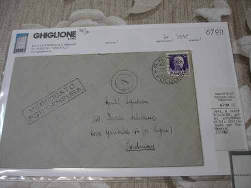 Italia regno 1941 lettera con - 1941,
