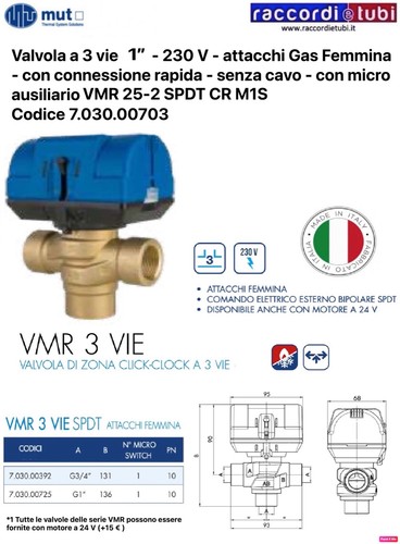 Elettrovalvola mut vie - elettrovalvola, 3