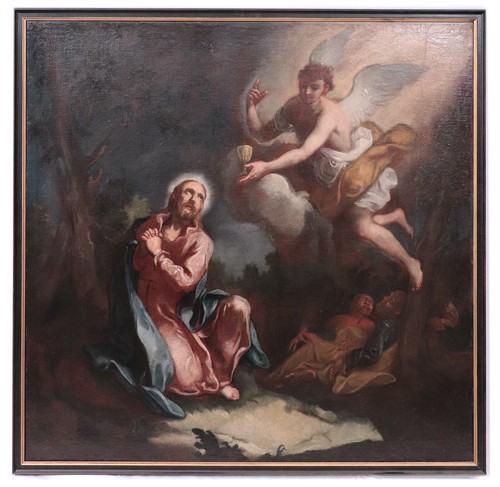 Dipinto antico cristo - dipinto, "cristo