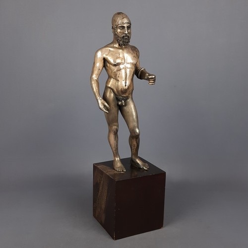 Statua bronzo riace argento - bronzo, di