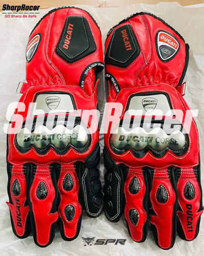 Guanti pelle ducati corse - in,