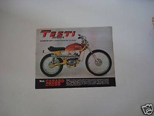 advertising Pubblicità 1971 MOTO VELOMOTOR TESTI CARABO CROSS 50