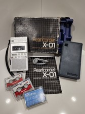 Olympus Pearlcorder X-01 Vintage microcassette voice recorder