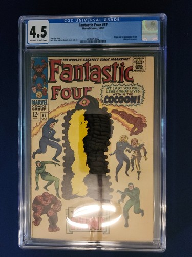 Fantastic four cgc - #67, 4.5