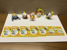 KINDERINI SPORTIVI 2008 SERIE COMPLETA CON TUTTE LE CARTINE KINDER (RARA)