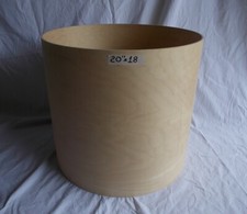 Fusto in Acero naturale Maple 20" x 18” vergine non forato x  grancassa batteria