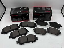 PASTIGLIE PATTINI FRENO ANTERIORI E POSTERIORI BREMBO NISSAN QASHQAI J11 KADJAR
