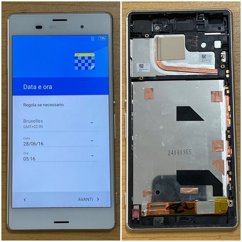 Display originale sony xperia - display,