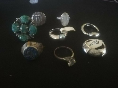 Lotto anelli argento - anelli,